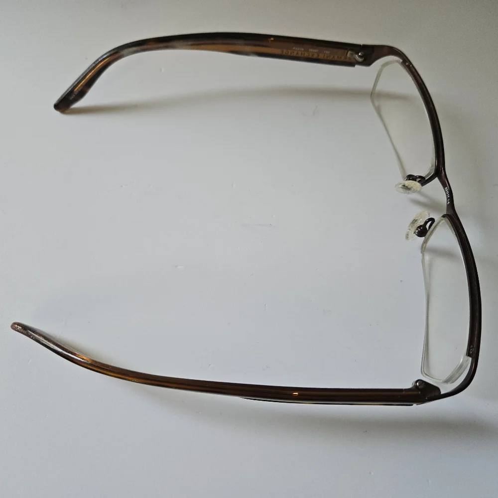 AX Armani Exchange Glasses/and Striped Generic Brand‎ Glasses Case